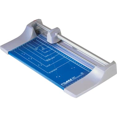 Dahle 507 Rotary Paper Trimmer
32.00 cm ( 1.05 ft ) up to 5 Sheets, Plastic/Steel, Blue/Grey