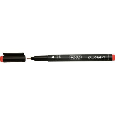 Roco Calligraphy Pen
Chisel, 1 mm, Red
