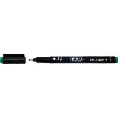 Roco Calligraphy Pen
Chisel, 2 mm, Green