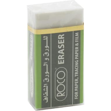 Roco Plastic Eraser
White