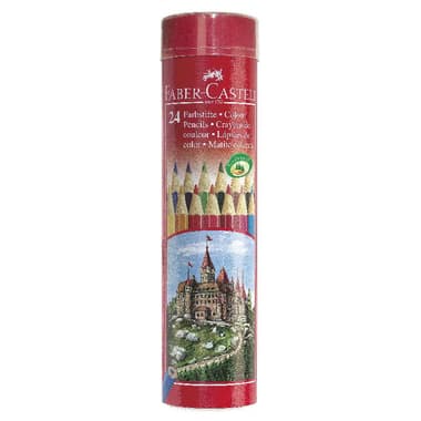 Faber-Castell Smooth Bright Color Pencil Set
Assorted Color, 24 Pieces