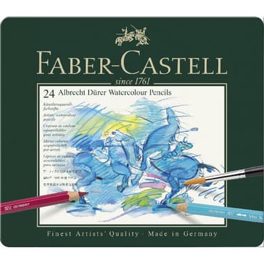 Faber-Castell Albrecht Durer Watercolor Pencil Set
Assorted Color, 24 Colors
