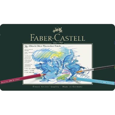 Faber-Castell Albrecht Durer Watercolor Pencil Set
Assorted Color, 36 Colors