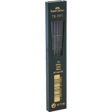 Faber-Castell TK 9071 Lead Refill
Black, 2 mm, HB, 10 Leads/Tube