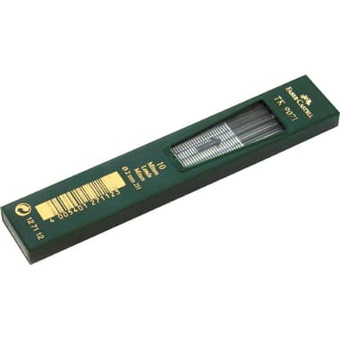 Faber-Castell TK 9071 Lead Refill
Black, 2 mm, 2H, 10 Leads/Tube