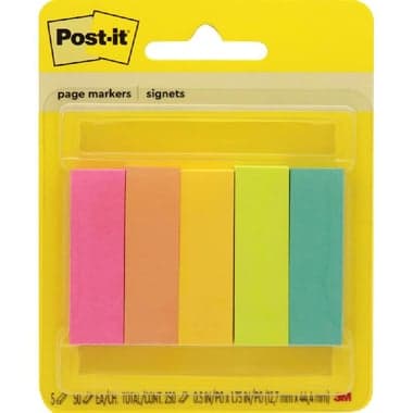 3M Post-it 6705 Page Markers
Assorted Color