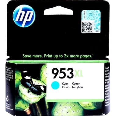 HP 953XL Inkjet Cartridge
Cyan