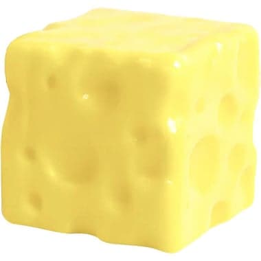 Cube Cheese Squishy Toy
