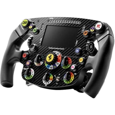 Thrustmaster Add-On Formula Wheel Ferrari SF25 Edition Racing Wheel
Wired, for PlayStation 4/PlayStation 5, Black