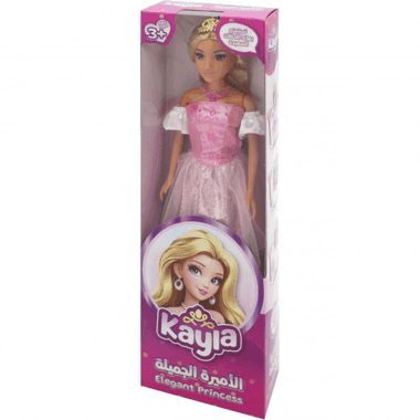 Kayla Fashion White Princess Doll