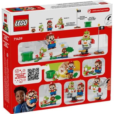 LEGO Super Mario World Adventures with Interactive LEGO Mario Interlocking Bricks Figure