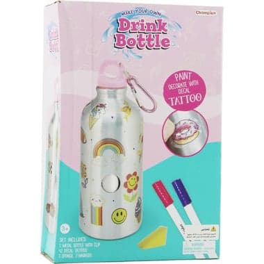 Champion Make Your Own Drink Bottle Arts and Crafts Learning Activity Set