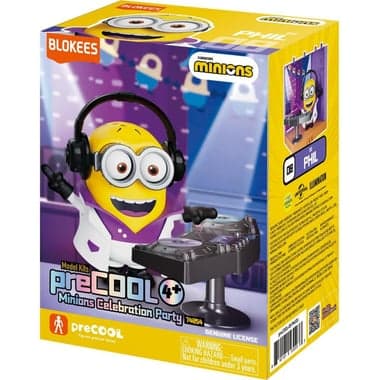 BLOKEES Minions preCOOL: Minions Celebration Party - DJ Phil 08 Constructive Toy Kit