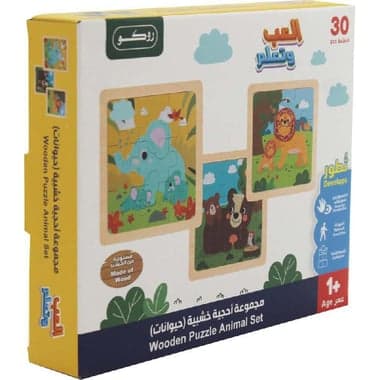 Roco Wooden Animals Puzzle Set Picture Puzzle