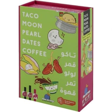 Board Game Space Taco Moon Pearl Dates Coffee