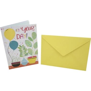 Designer Greetings Card & Envelope