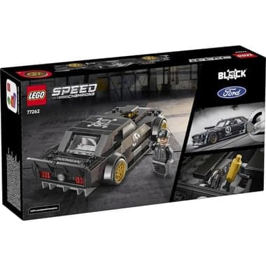LEGO Ken Block's '65 Ford Mustang Hoonicorn Interlocking Bricks Figure