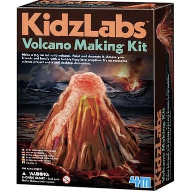 4M KidzLabs Making Volcano Kit Science Learning Activity Set