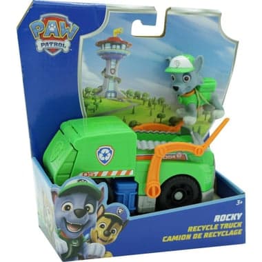 Spin Master PAW Patrol Sustainable Basic Vehicle: Rocky Recycle Truck Toy Collectible