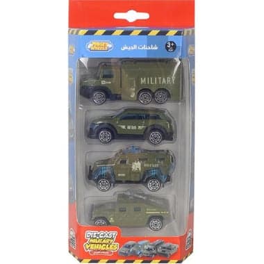Mosey Wheelz City Action Military Vehicles Die-cast Toy Model