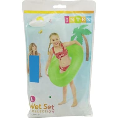Intex Neon Frost Tube - Transparent Inflatable Pool Toys