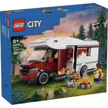 LEGO CITY Holiday Adventure Camper Van Interlocking Bricks Figure