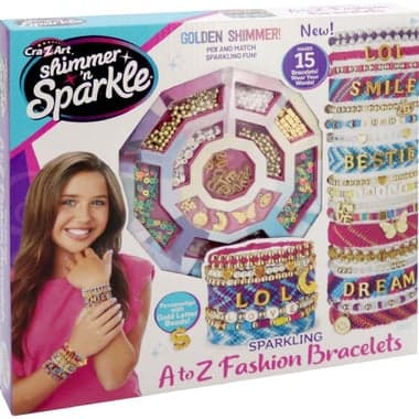 Cra-Z-Art Shimmer 'n Sparkle A to Z Fashion Bracelets