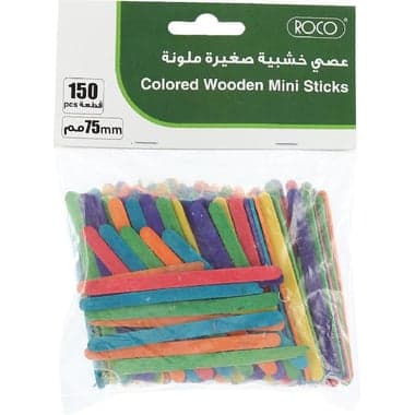 Roco Colored Wooden Mini Sticks