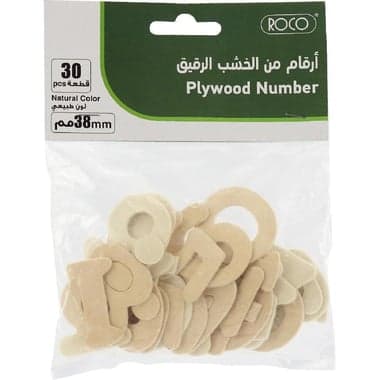 Roco Plywood Number